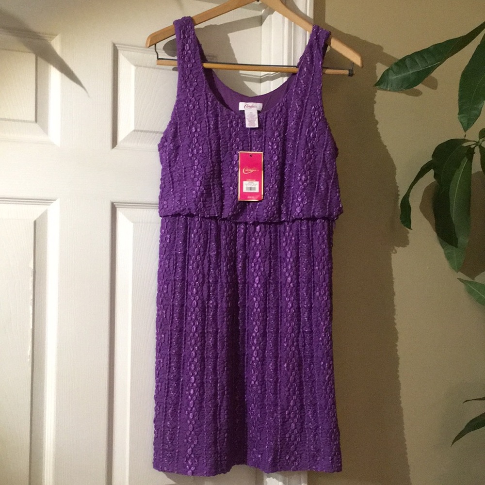 Purple dress